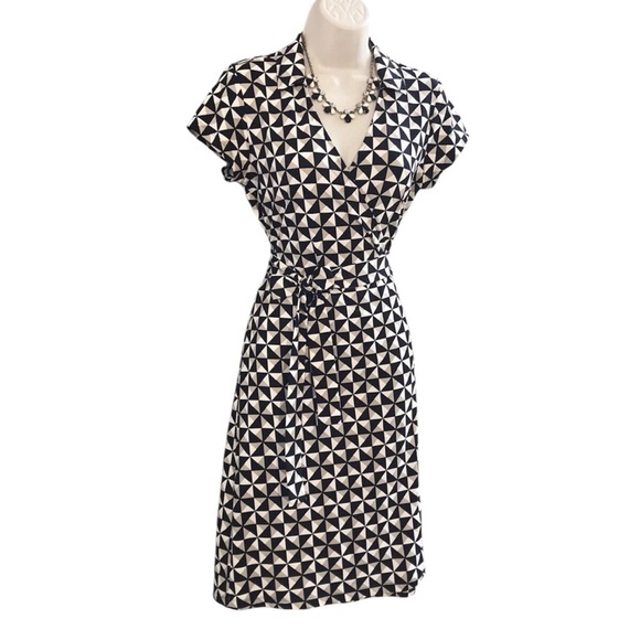 J. McLaughlin Lila Wrap Dress Catalina Cloth Women's Size S - Picture 1 of 13